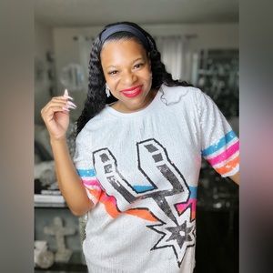 Spurs Sequin Dress San Antonio Spurs